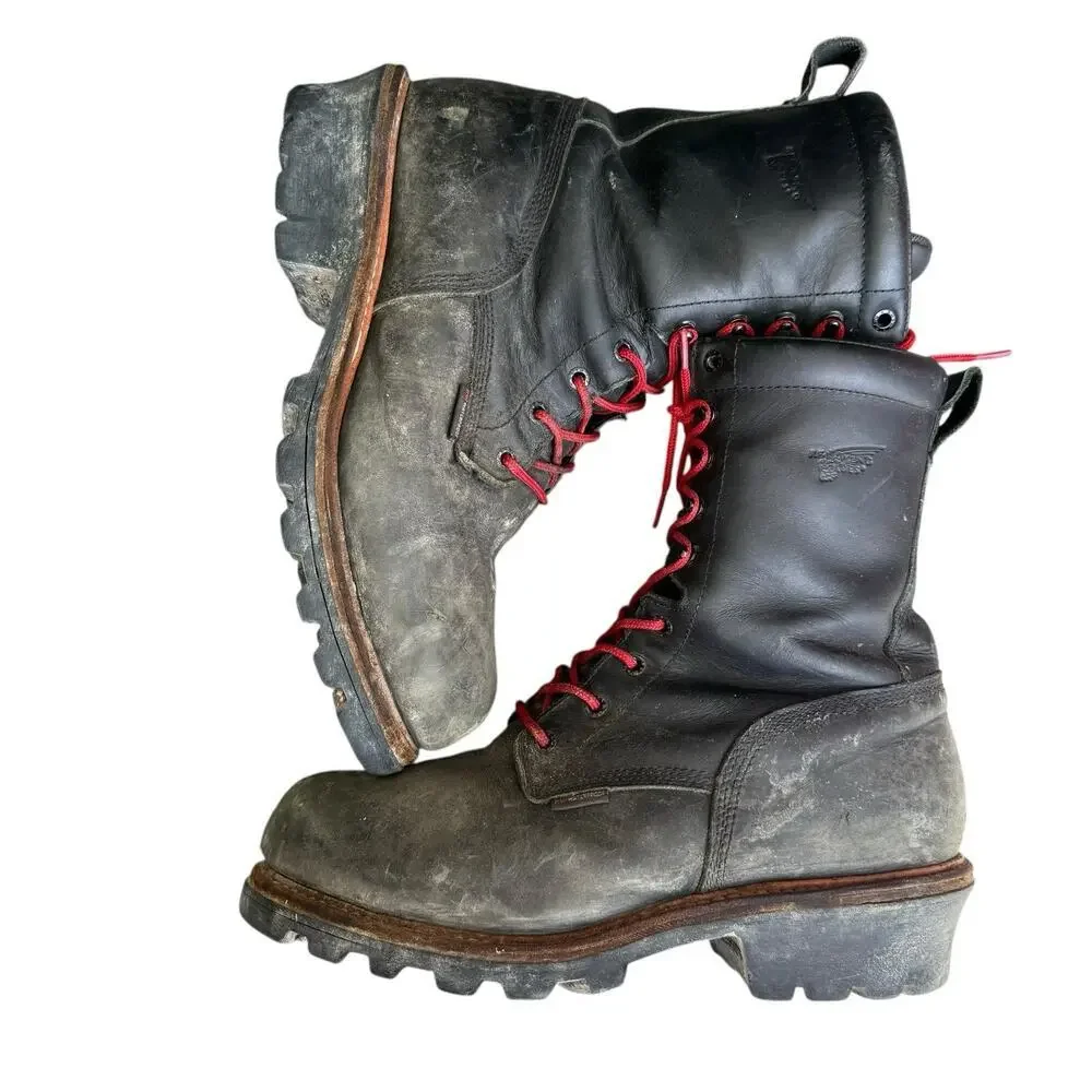 Red Wing Ultra Loggermax 4416 Insulated Work Boots sz 12 EE Steel Toe Waterproof